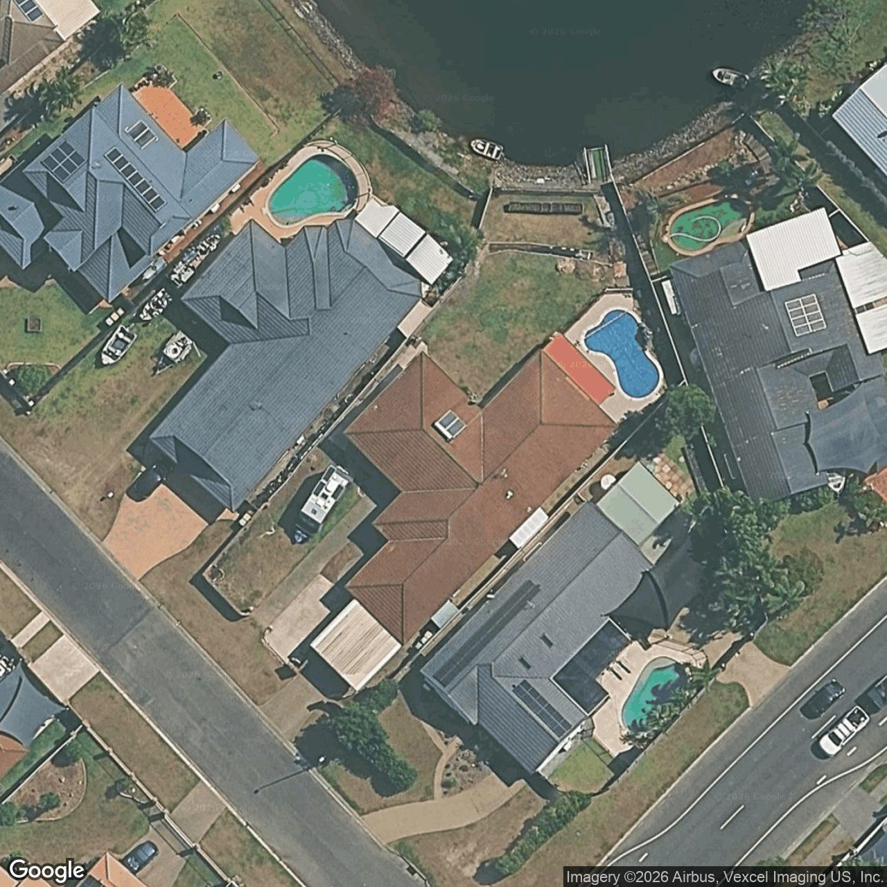 Aerial view of 3 Placid Court, Varsity Lakes QLD 4227