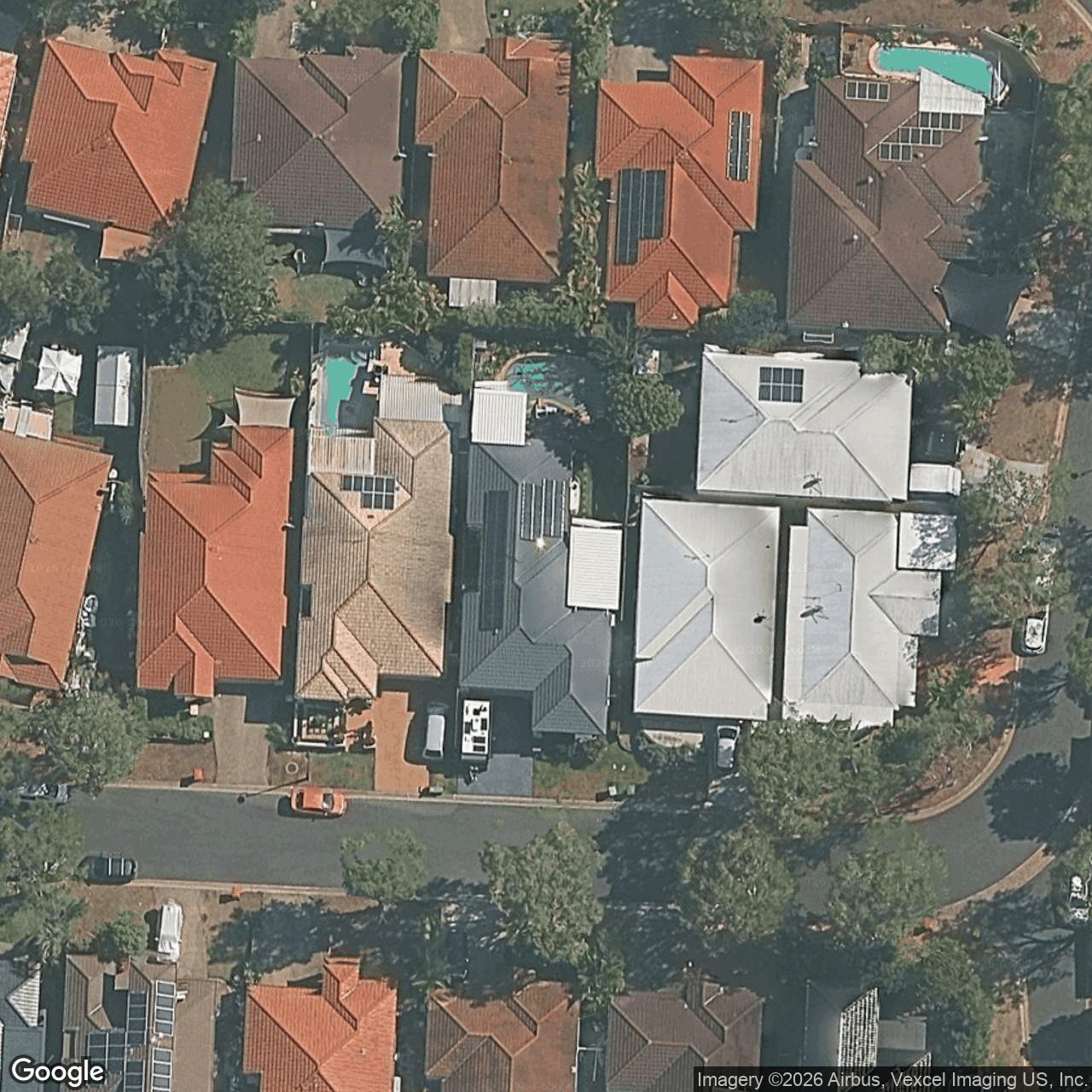 Aerial view of 15 Mulgrave Crescent, Varsity Lakes QLD 4227