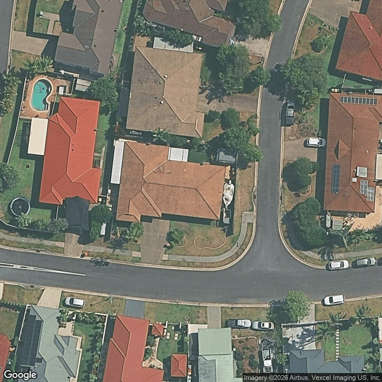 Aerial view of 2/21 Balmain Street, Varsity Lakes QLD 4227