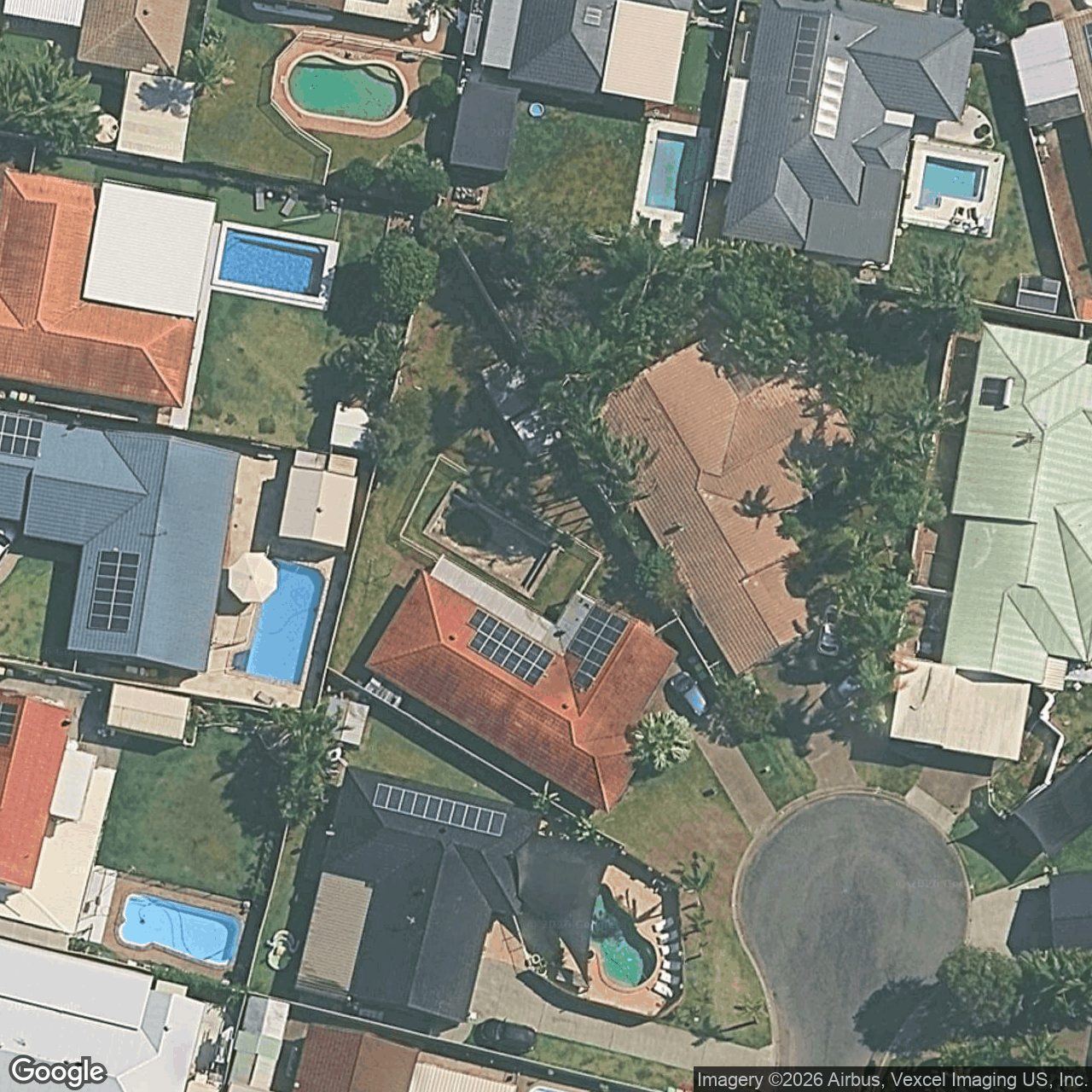 Aerial view of 10 Stonyfell Court, Varsity Lakes QLD 4227
