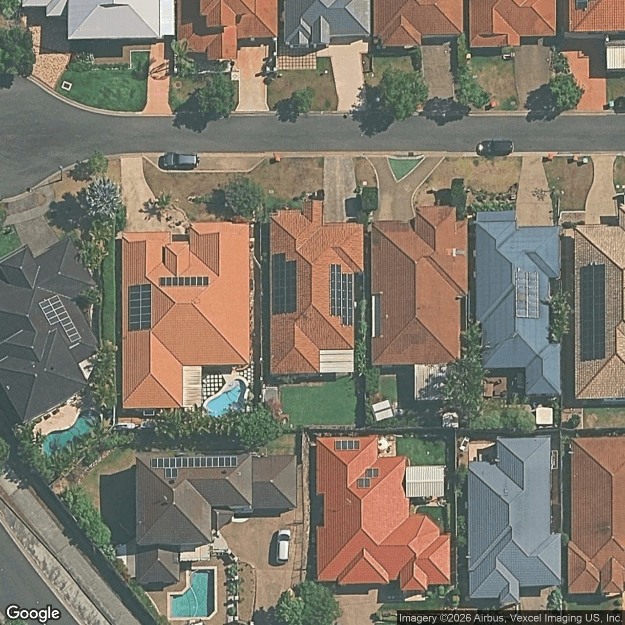 Aerial view of 18 Magenta Drive, Varsity Lakes QLD 4227