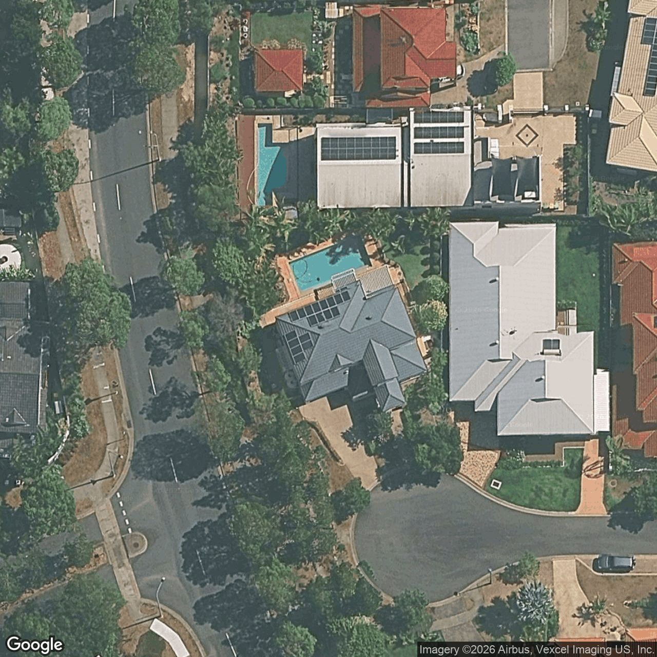 Aerial view of 21 Magenta Drive, Varsity Lakes QLD 4227