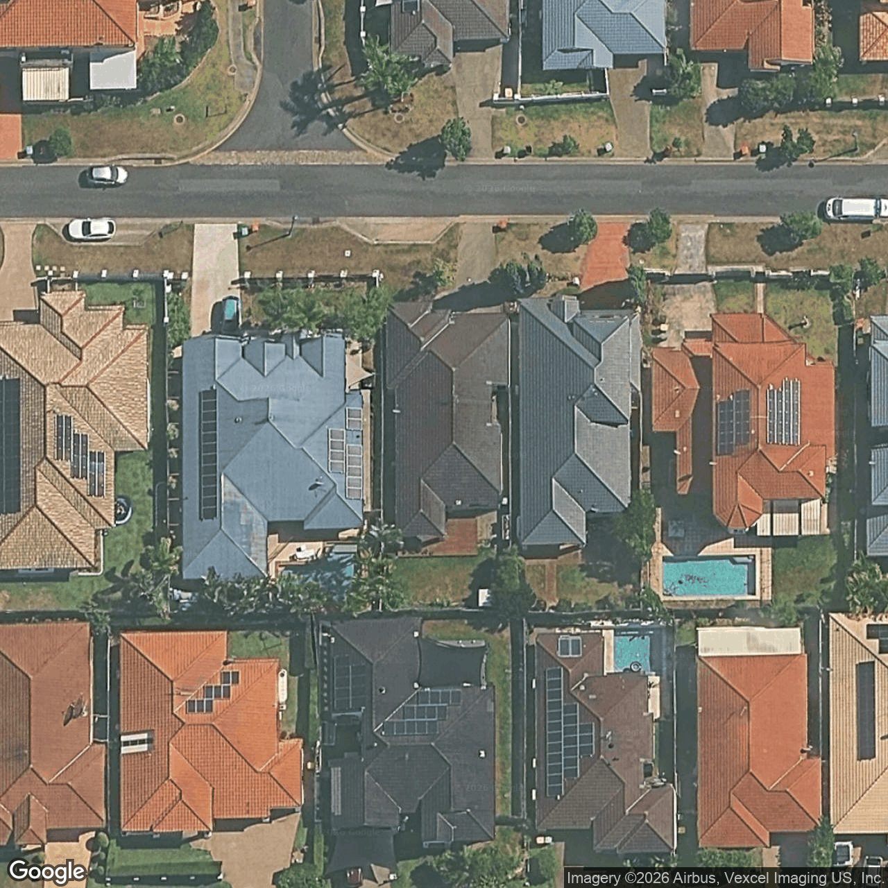 Aerial view of 8 Magenta Drive, Varsity Lakes QLD 4227