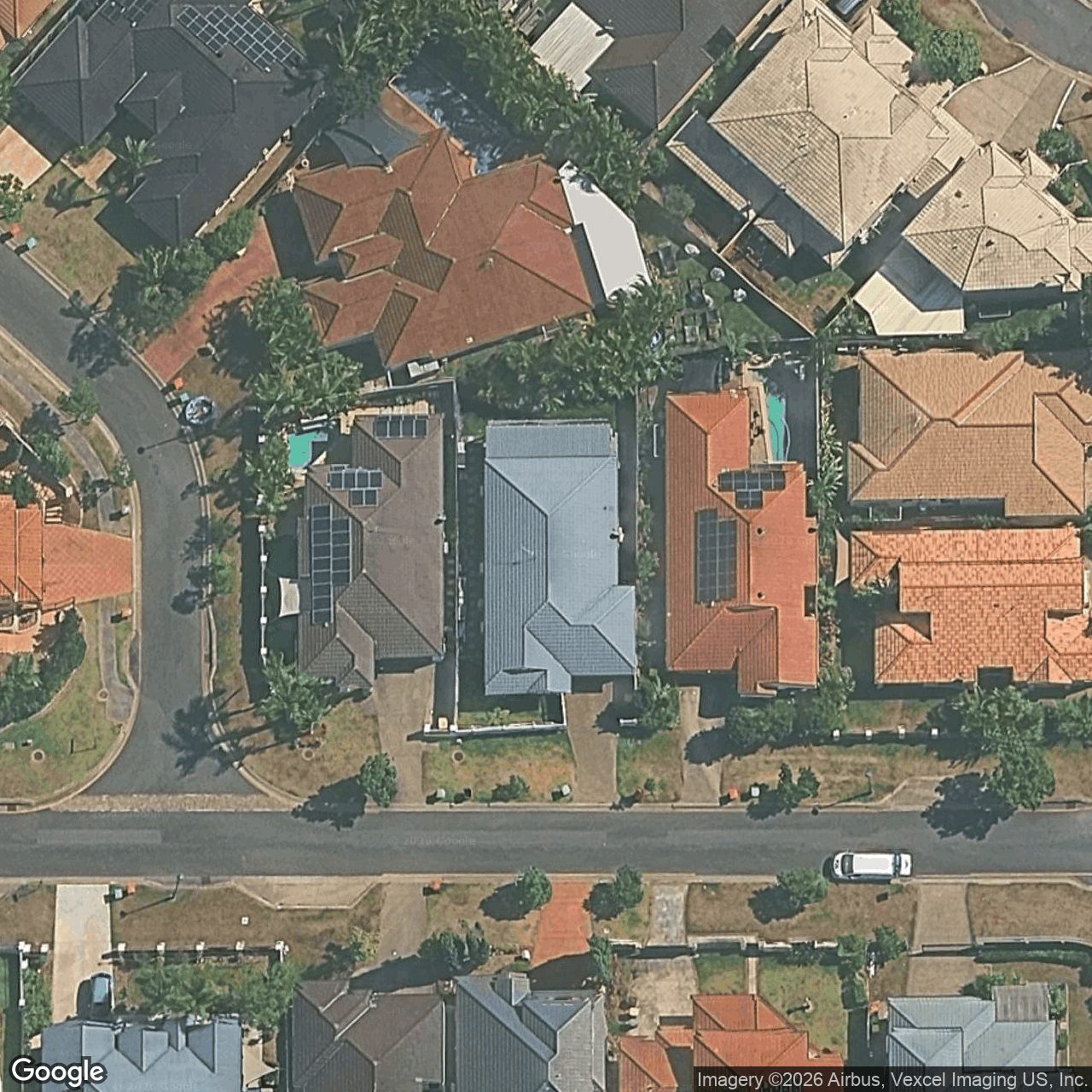 Aerial view of 5 Magenta Drive, Varsity Lakes QLD 4227