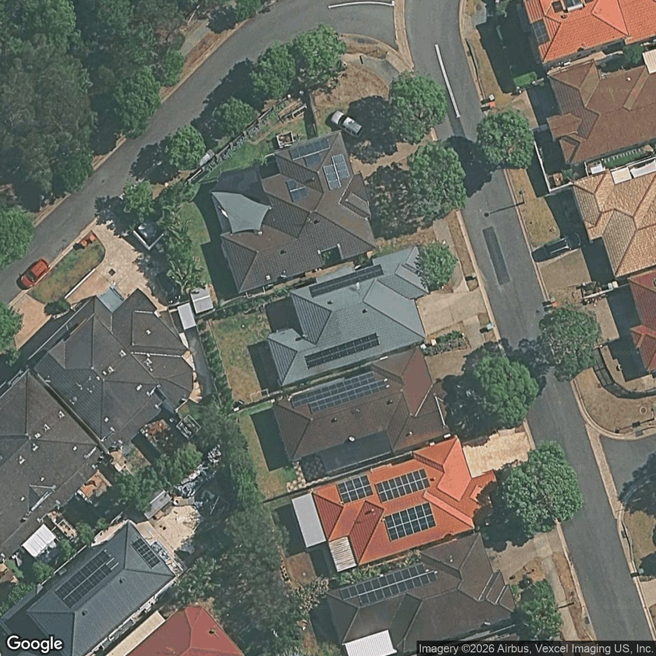 Aerial view of 19 Hillridge Crescent, Varsity Lakes QLD 4227