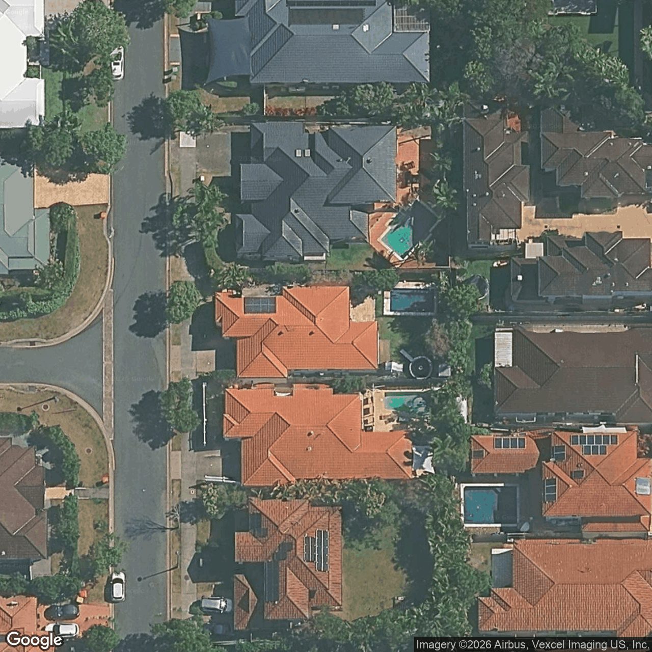 Aerial view of 14 North Shore Avenue, Varsity Lakes QLD 4227