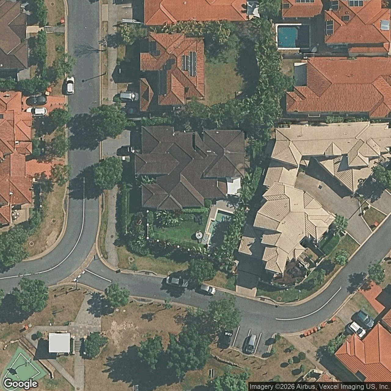 Aerial view of 20 North Shore Avenue, Varsity Lakes QLD 4227
