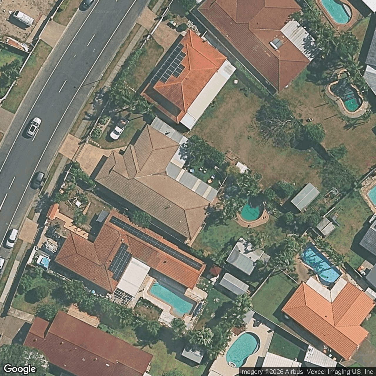 Aerial view of 38 Silvabank Drive, Varsity Lakes QLD 4227