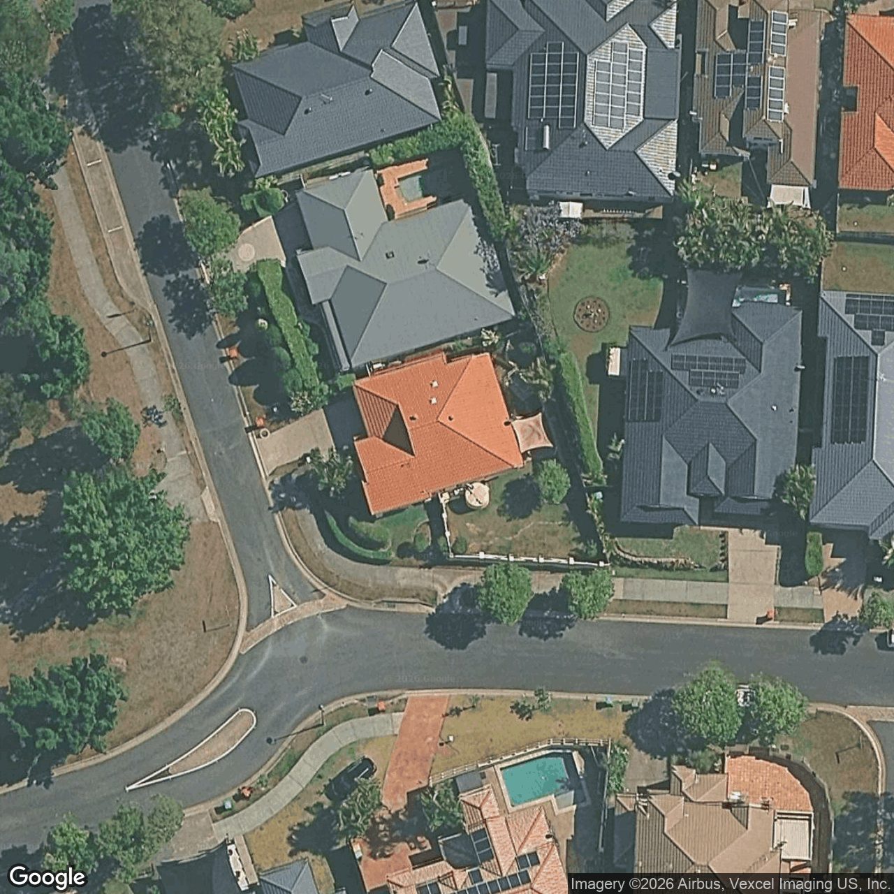 Aerial view of 20 Gammon Drive, Varsity Lakes QLD 4227