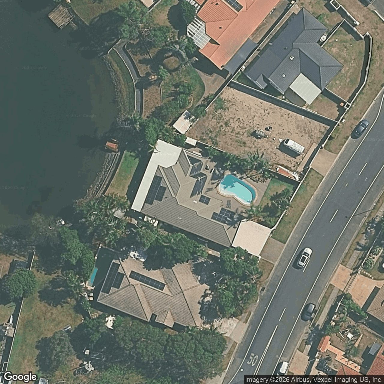 Aerial view of 39 Silvabank Drive, Varsity Lakes QLD 4227