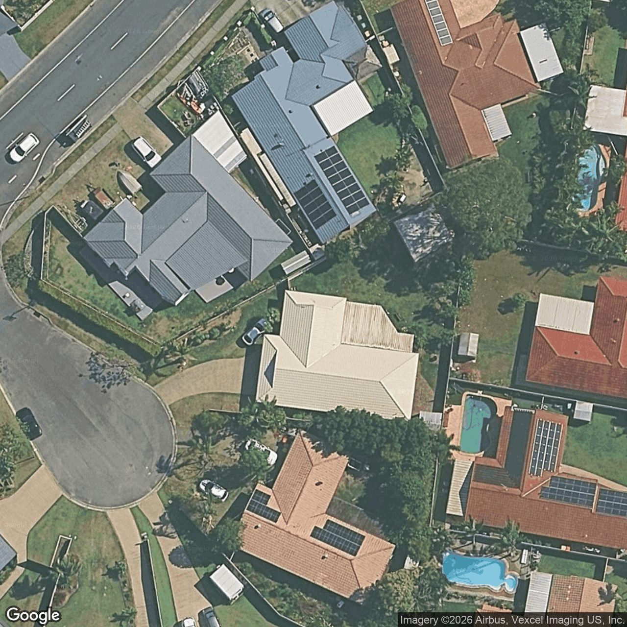 Aerial view of 4 Yawl Place, Varsity Lakes QLD 4227