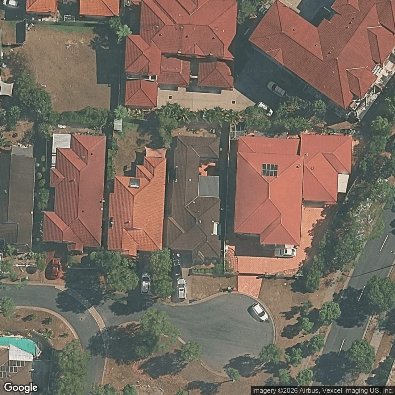 Aerial view of 4 Hillbrook Place, Varsity Lakes QLD 4227