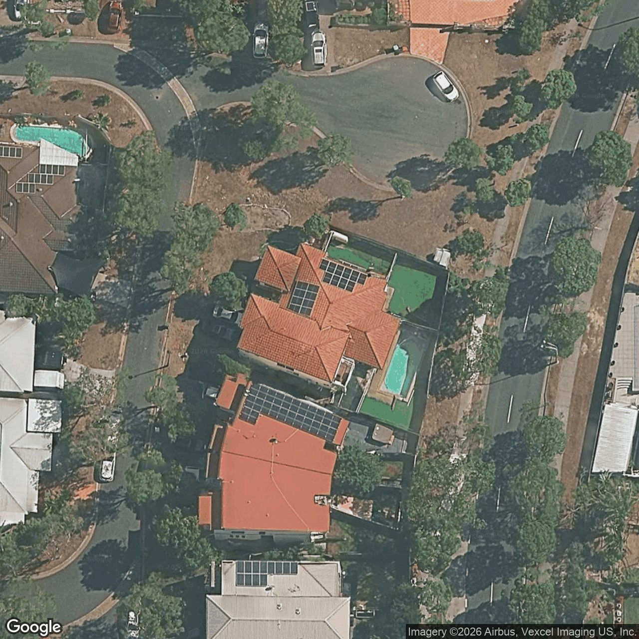 Aerial view of 1 Hillbrook Place, Varsity Lakes QLD 4227