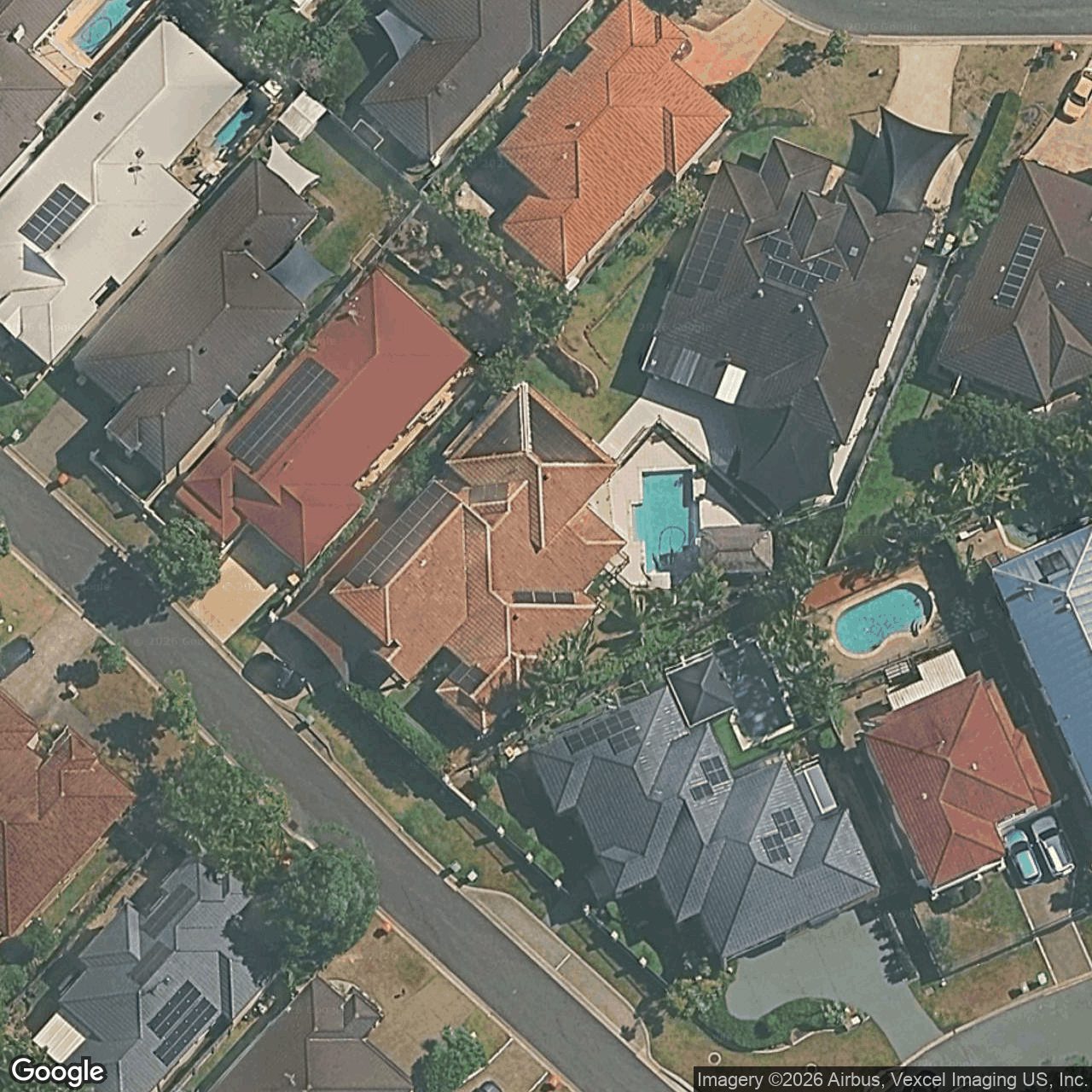 Aerial view of 3 Duxton Drive, Varsity Lakes QLD 4227