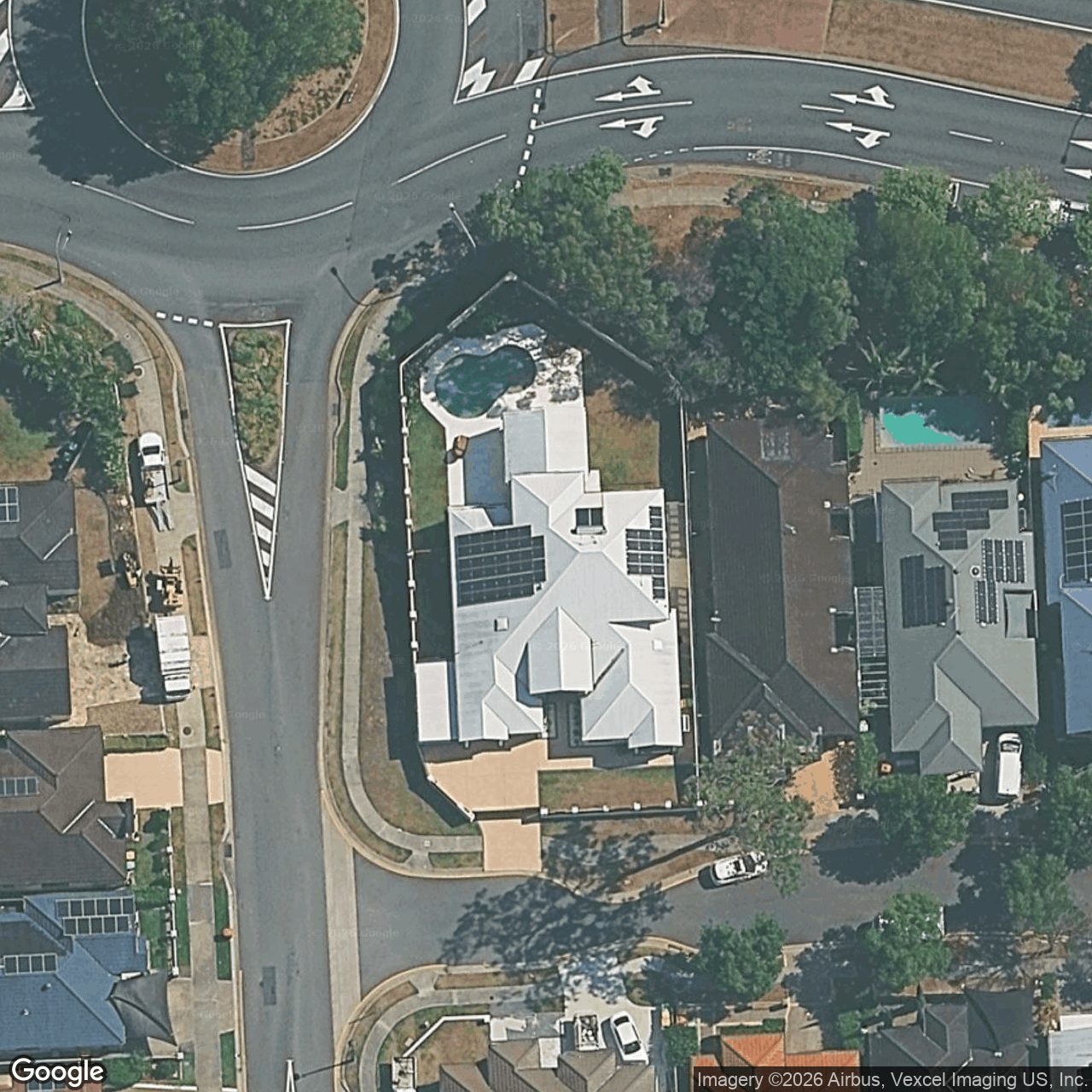 Aerial view of 2 Avellino Drive, Varsity Lakes QLD 4227