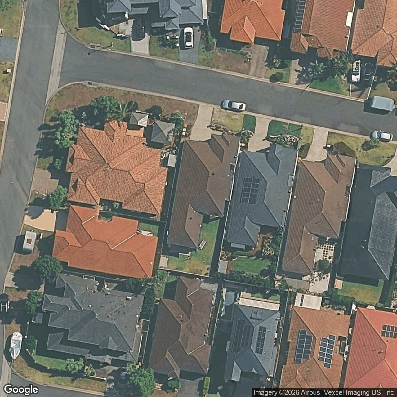 Aerial view of 12 Alderney Court, Varsity Lakes QLD 4227