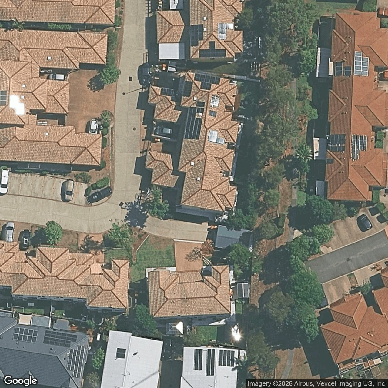 Aerial view of 58/302 Christine Avenue, Varsity Lakes QLD 4227
