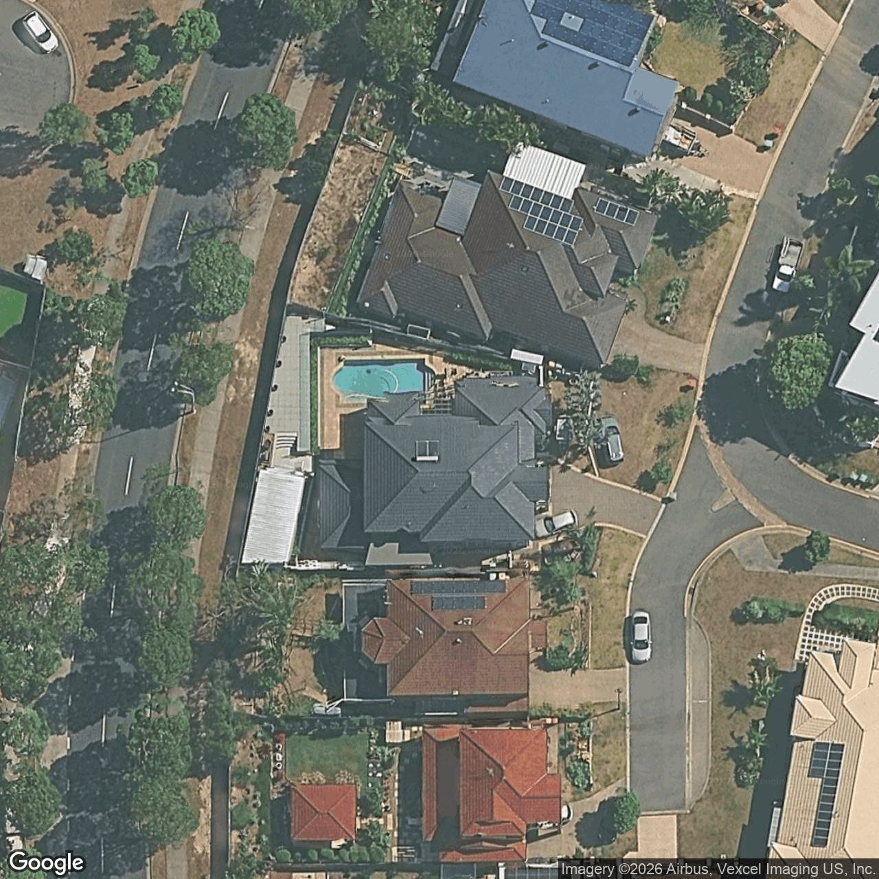 Aerial view of 33 Winton Terrace, Varsity Lakes QLD 4227