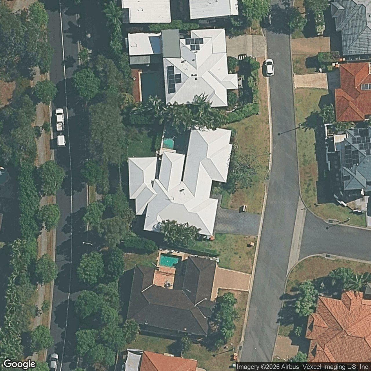 Aerial view of 34 Majorca Crescent, Varsity Lakes QLD 4227