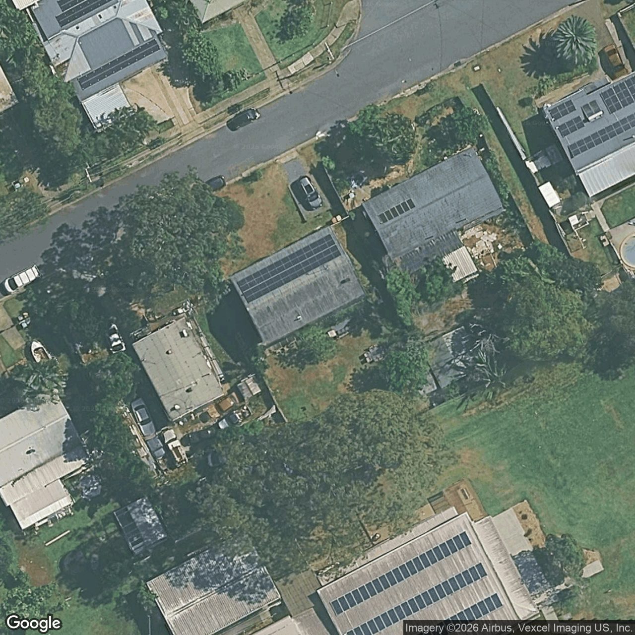 Aerial view of 14 Poinsettia Parade, Varsity Lakes QLD 4227