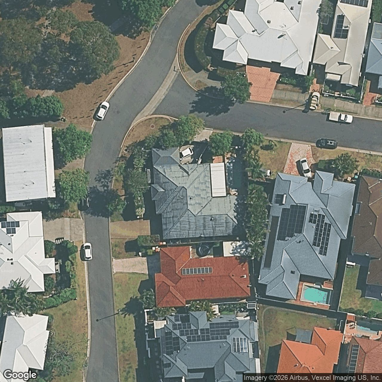 Aerial view of 27 Majorca Crescent, Varsity Lakes QLD 4227
