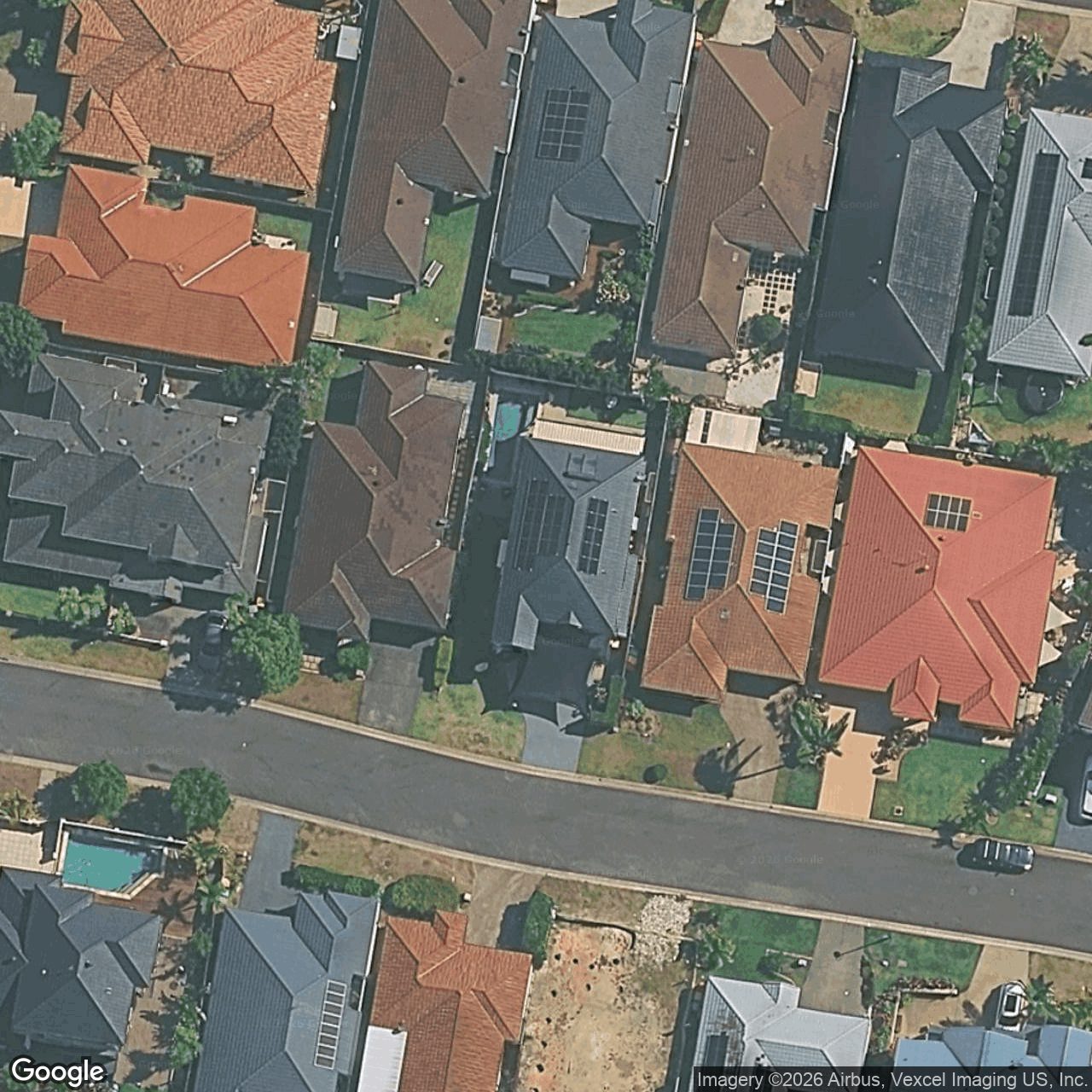 Aerial view of 7 Mauritius Court, Varsity Lakes QLD 4227