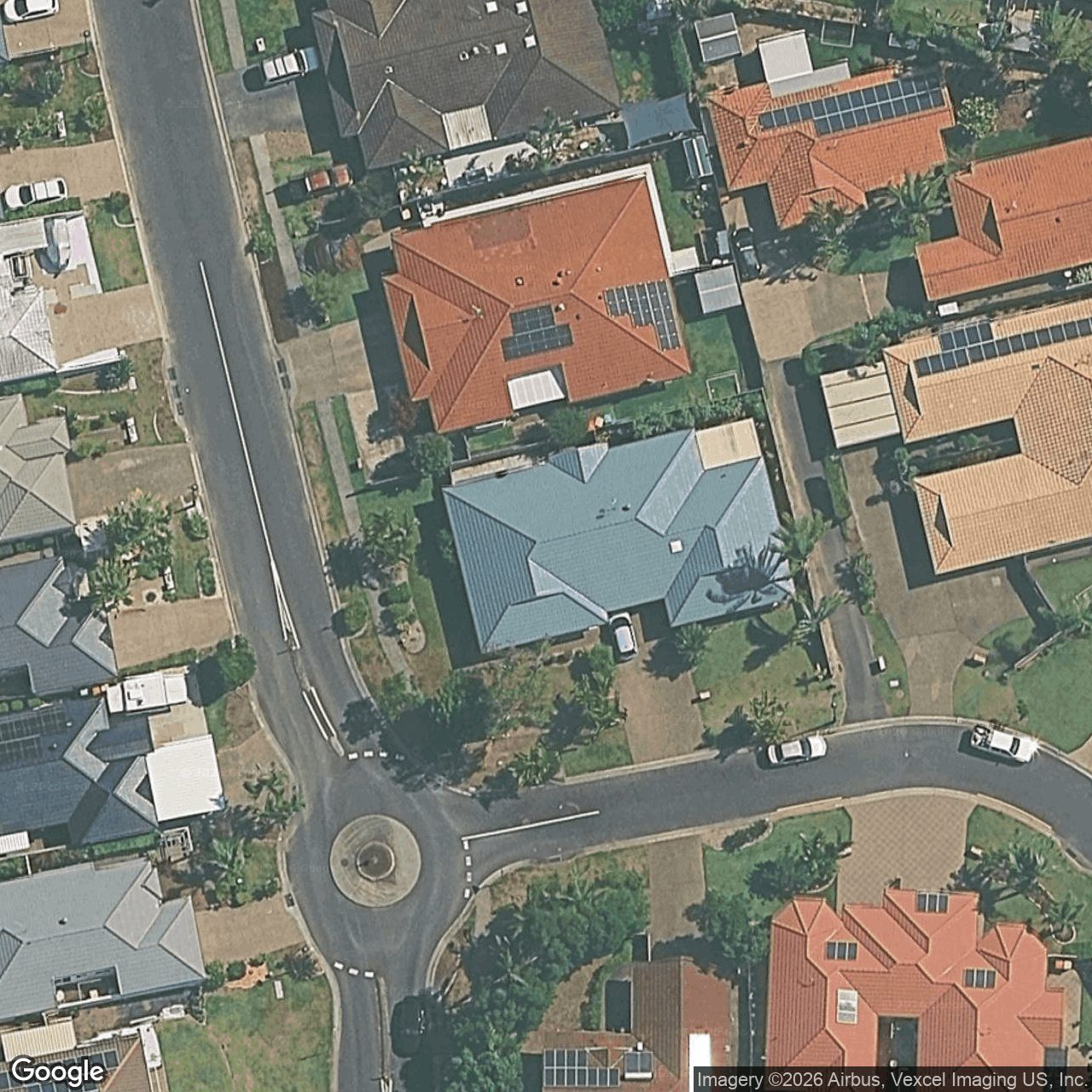 Aerial view of 10 Gainsborough Drive, Varsity Lakes QLD 4227