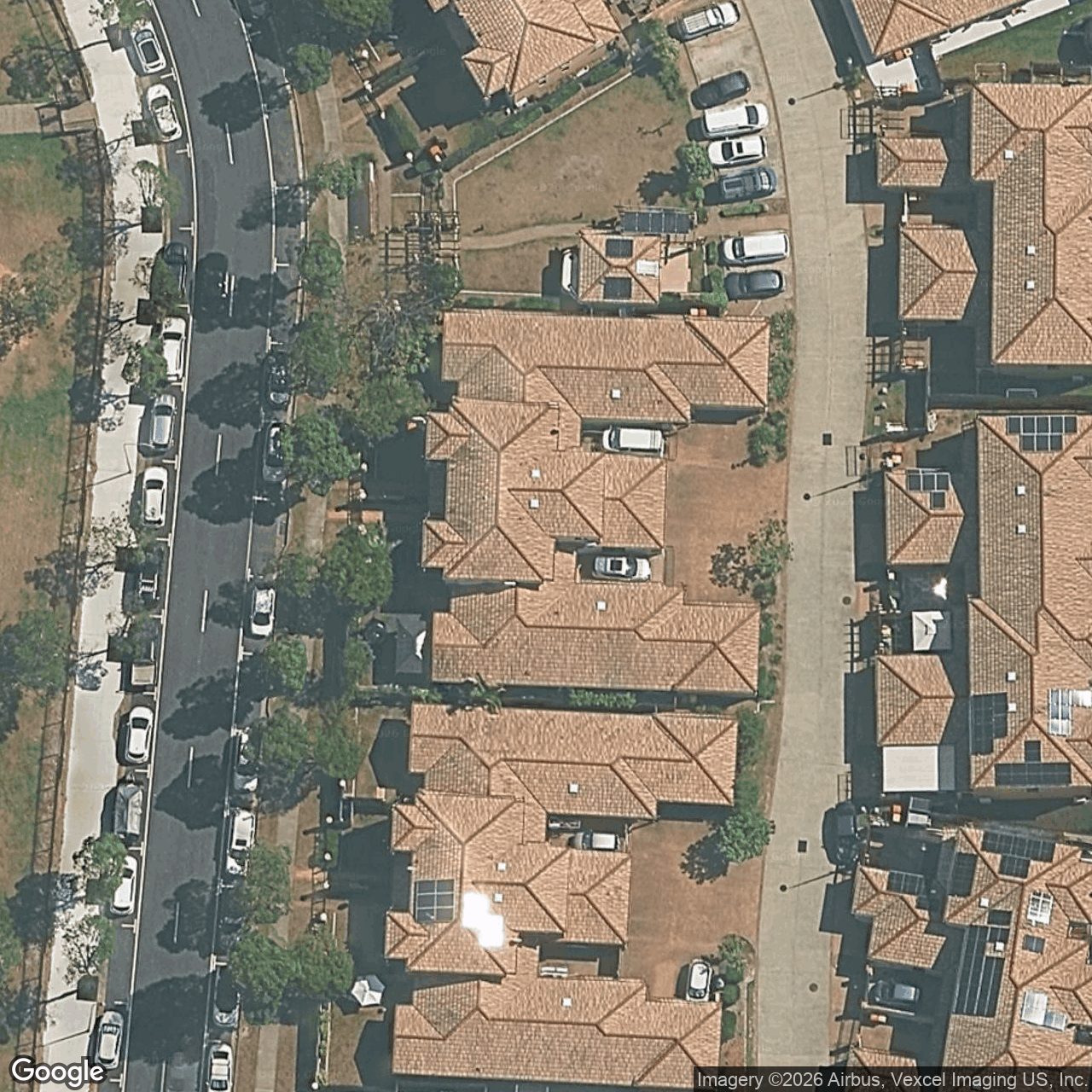 Aerial view of 70/302 Christine Avenue, Varsity Lakes QLD 4227