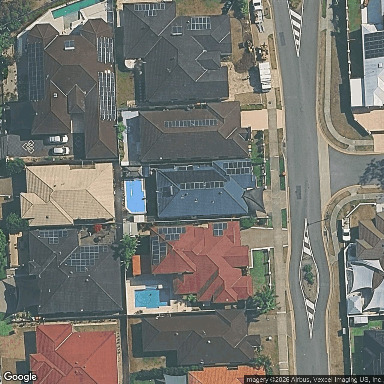Aerial view of 7 Bayswater Avenue, Varsity Lakes QLD 4227