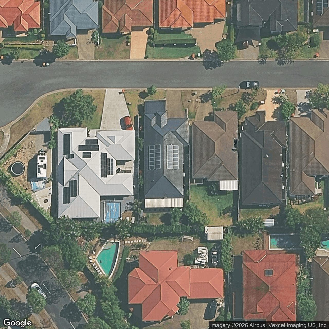 Aerial view of 20 Windemere Crescent, Varsity Lakes QLD 4227