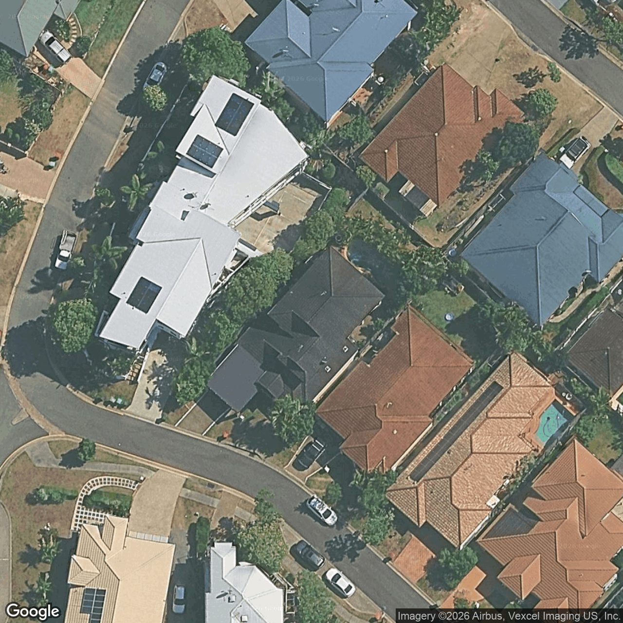 Aerial view of 13 Acton Drive, Varsity Lakes QLD 4227