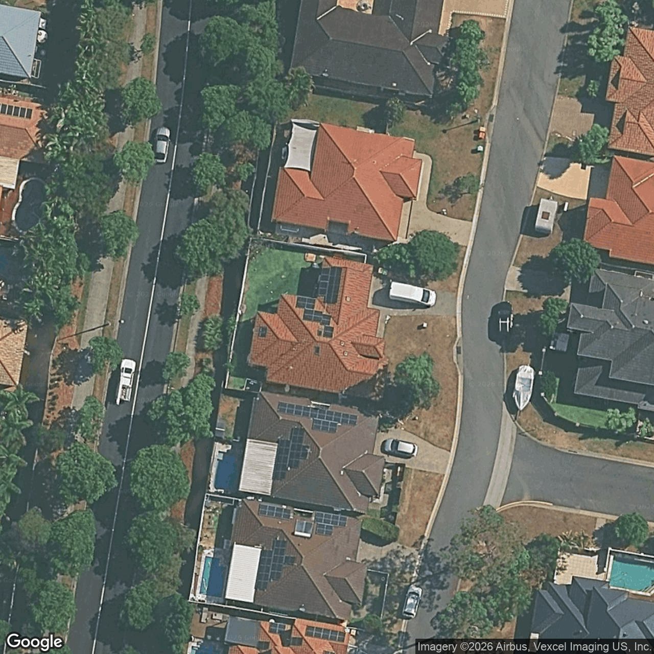 Aerial view of 28 Majorca Crescent, Varsity Lakes QLD 4227