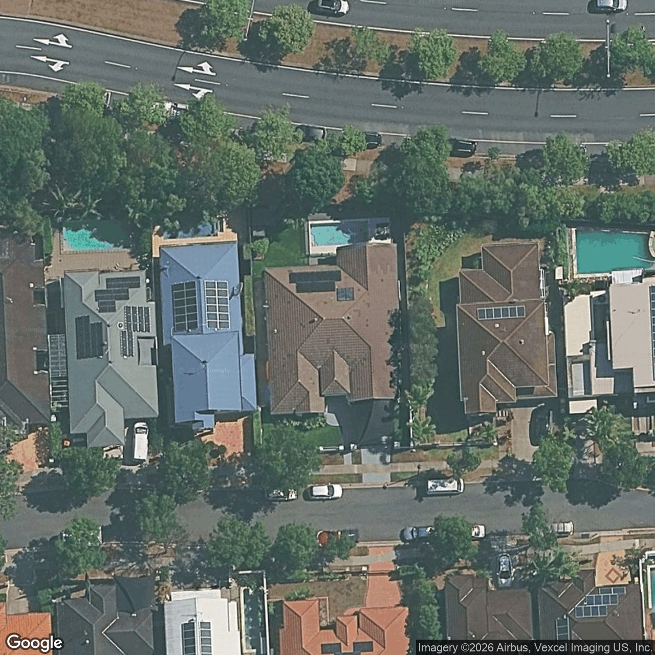 Aerial view of 10 Avellino Drive, Varsity Lakes QLD 4227