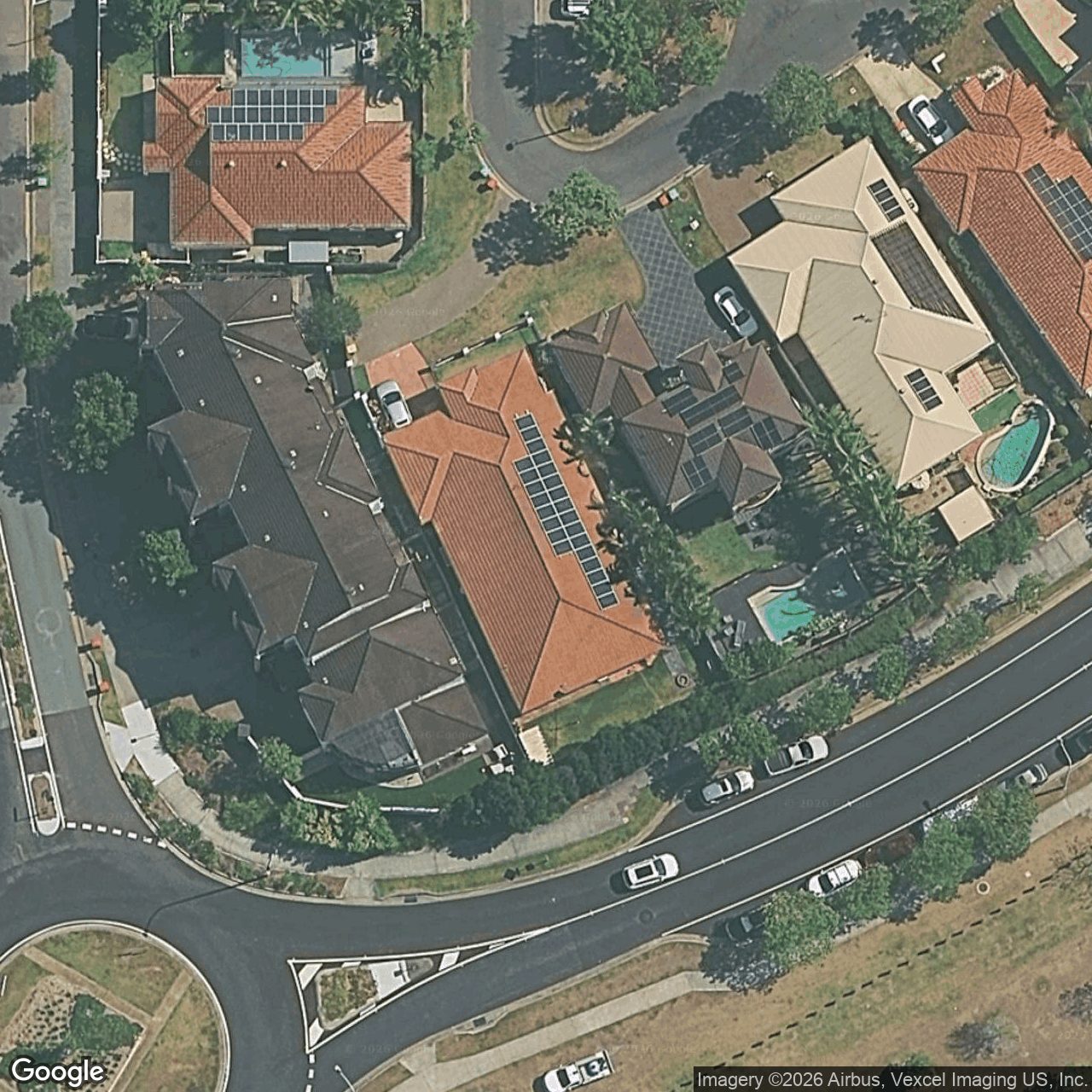 Aerial view of 14 Morea Court, Varsity Lakes QLD 4227
