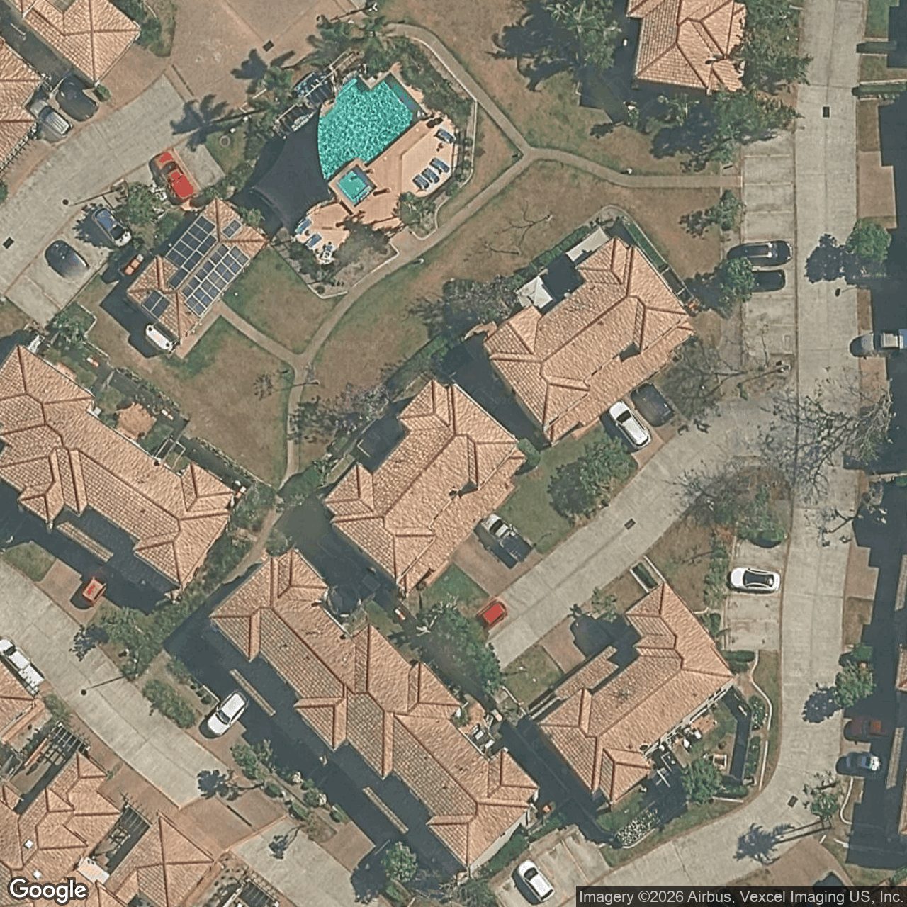 Aerial view of 30/302 Christine Avenue, Varsity Lakes QLD 4227