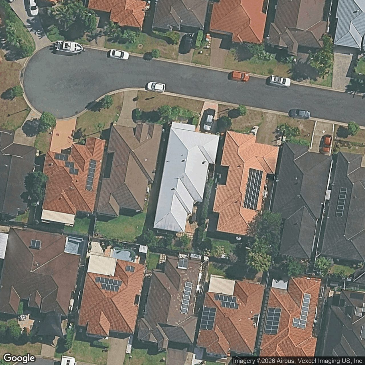 Aerial view of 12 Mindelo Drive, Varsity Lakes QLD 4227