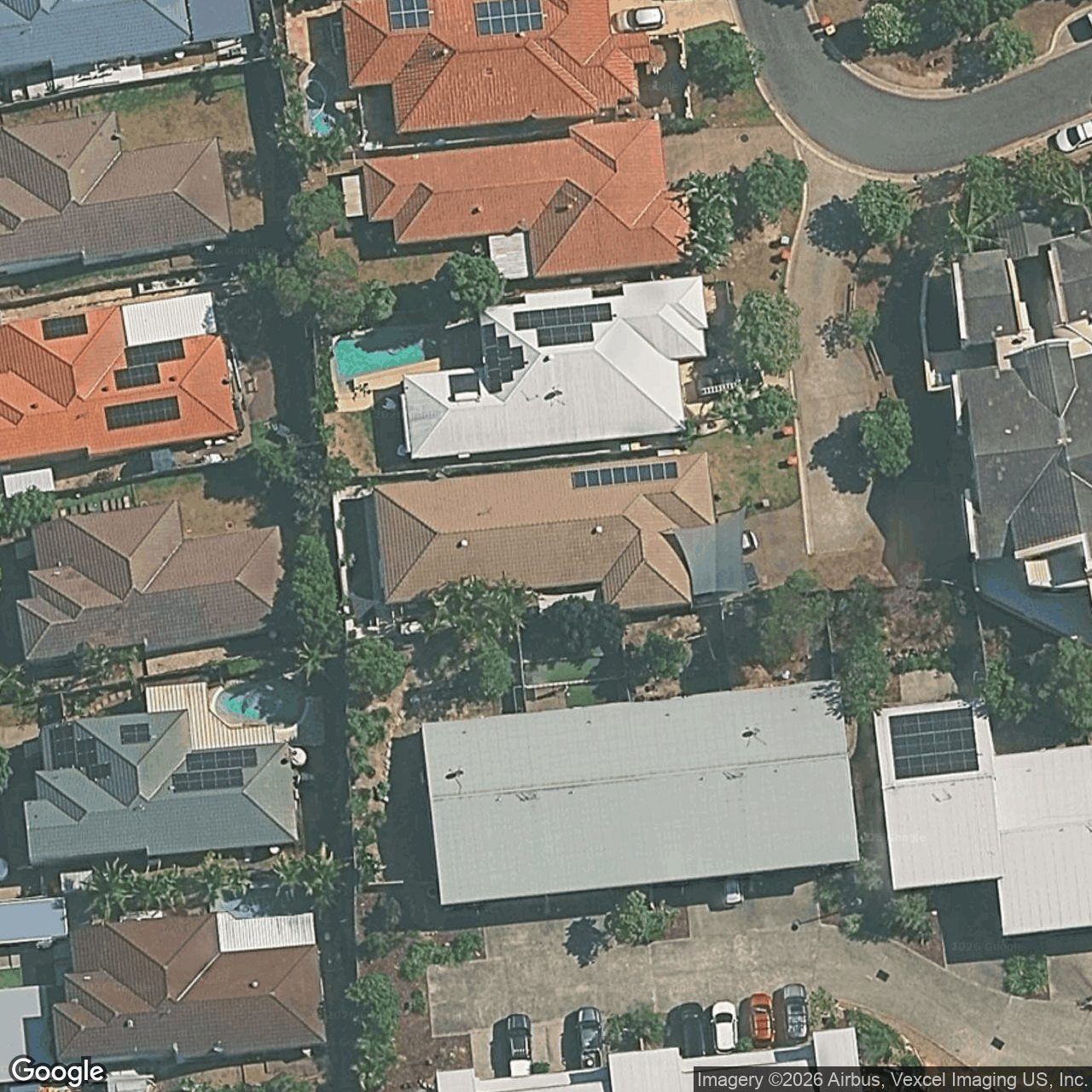 Aerial view of 3 Rafael Place, Varsity Lakes QLD 4227