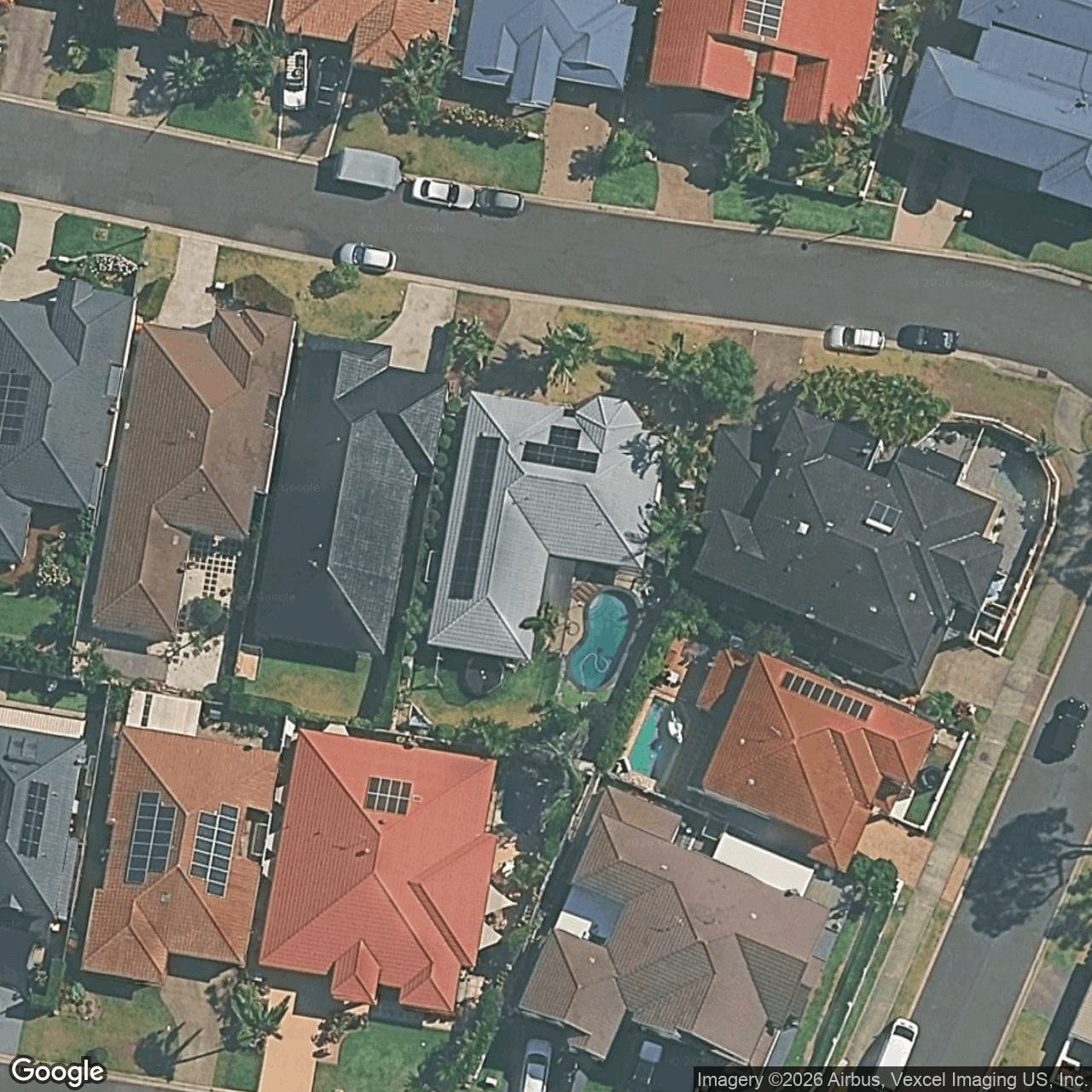 Aerial view of 4 Alderney Court, Varsity Lakes QLD 4227