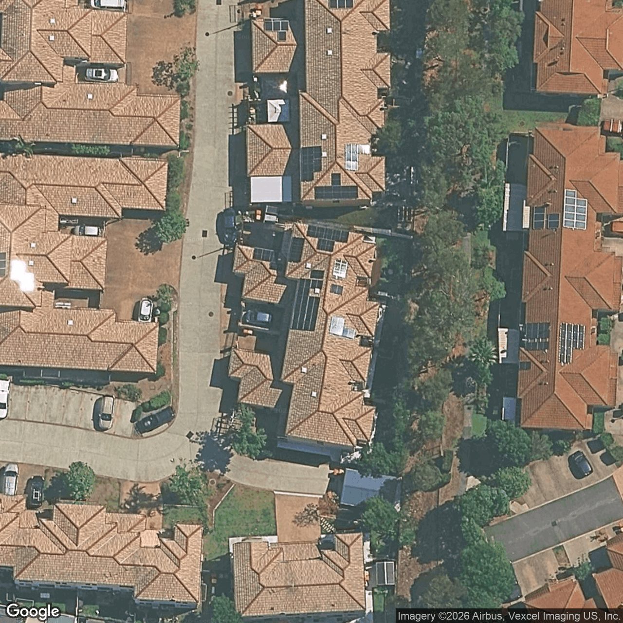 Aerial view of 56/302 Christine Avenue, Varsity Lakes QLD 4227