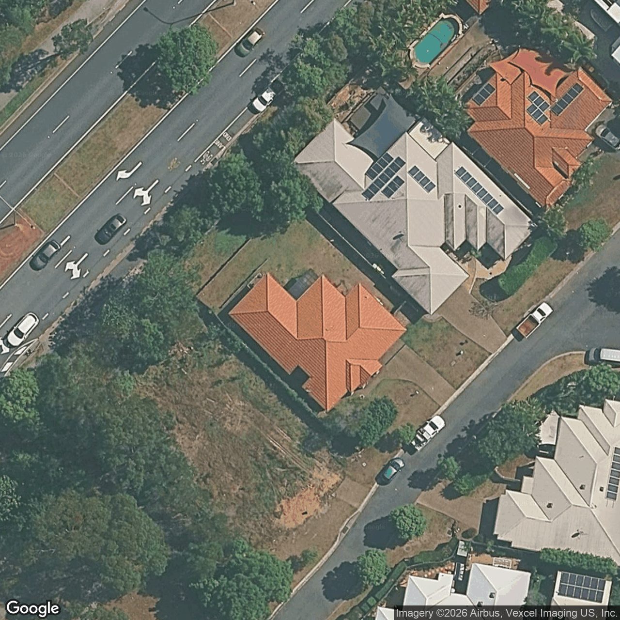 Aerial view of 42 Majorca Crescent, Varsity Lakes QLD 4227