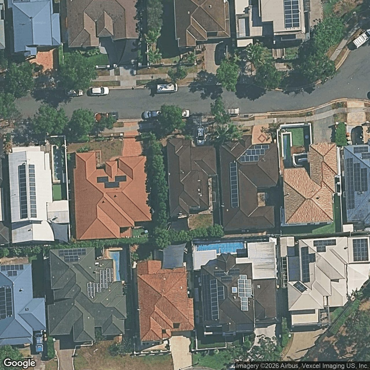 Aerial view of 11 Avellino Drive, Varsity Lakes QLD 4227