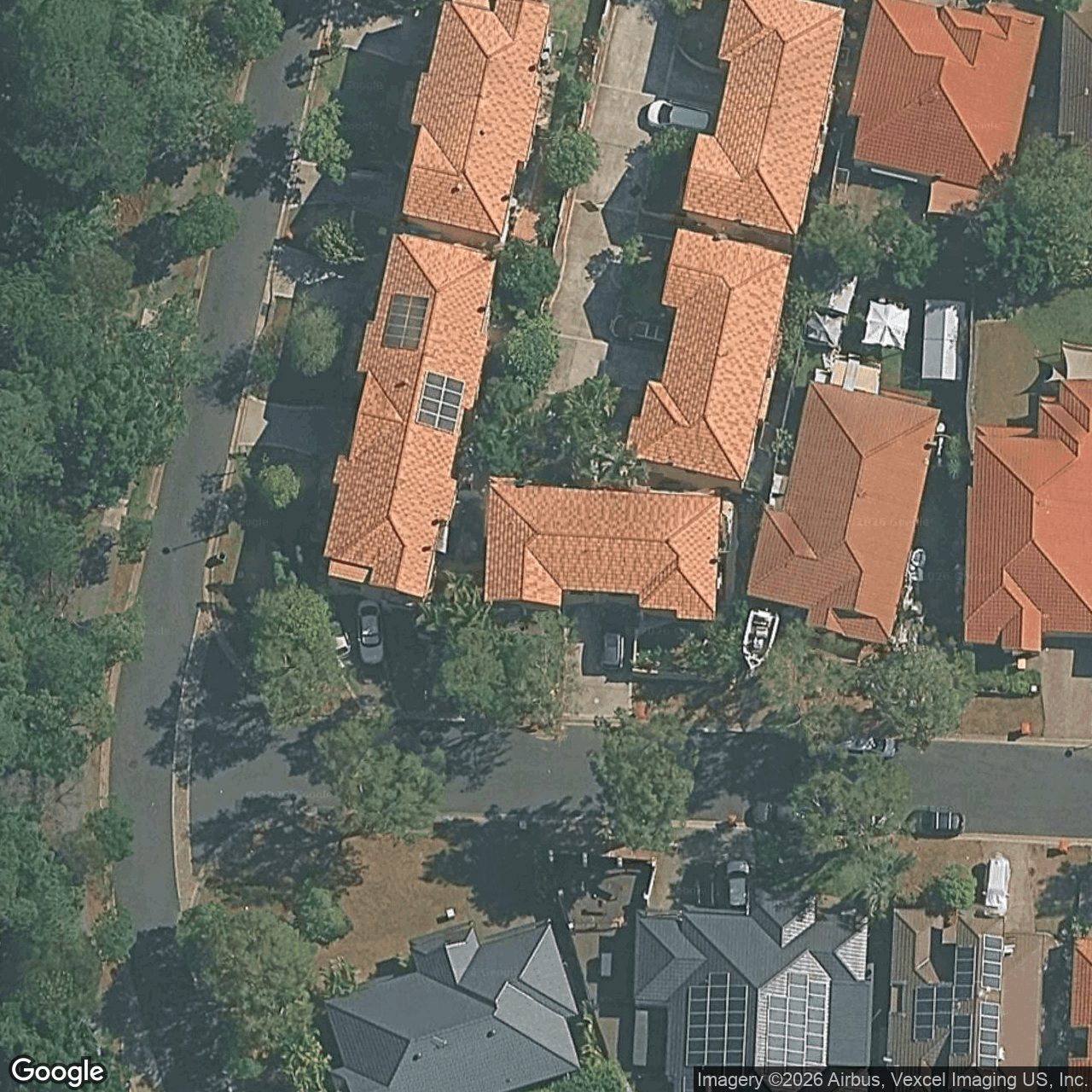 Aerial view of 6/14 Gammon Drive, Varsity Lakes QLD 4227