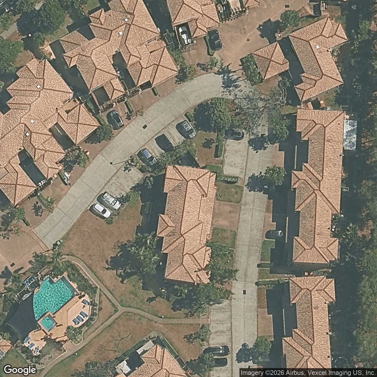 Aerial view of 35/302 Christine Avenue, Varsity Lakes QLD 4227