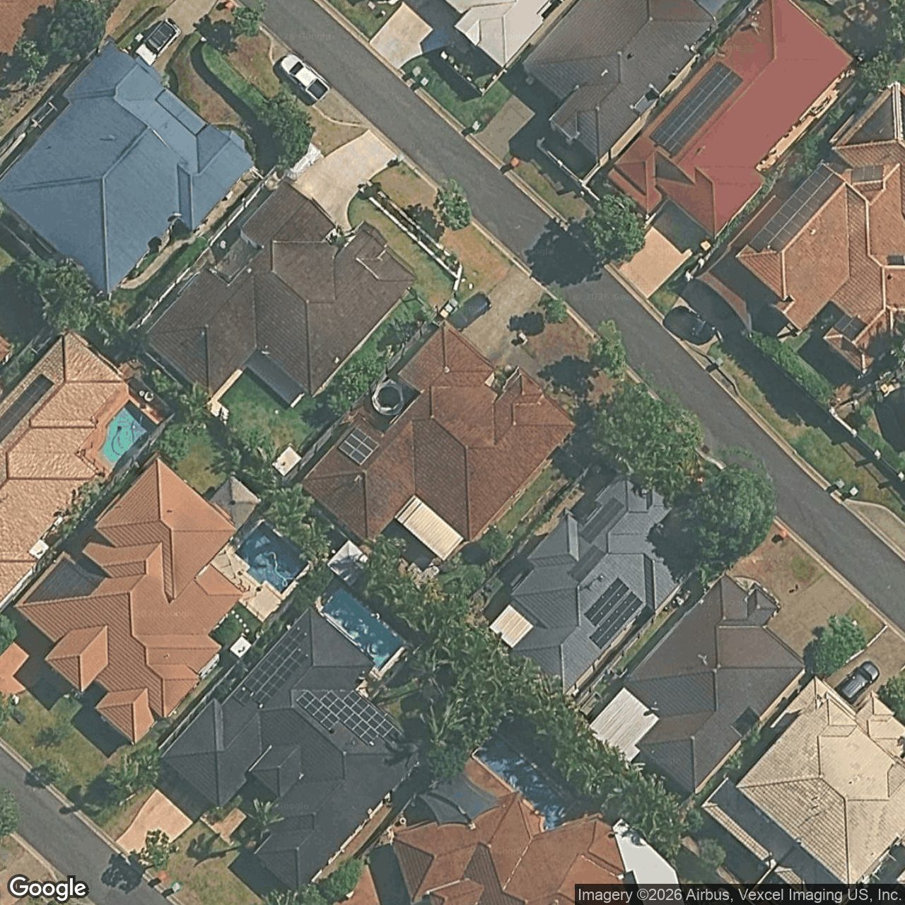Aerial view of 8 Duxton Drive, Varsity Lakes QLD 4227