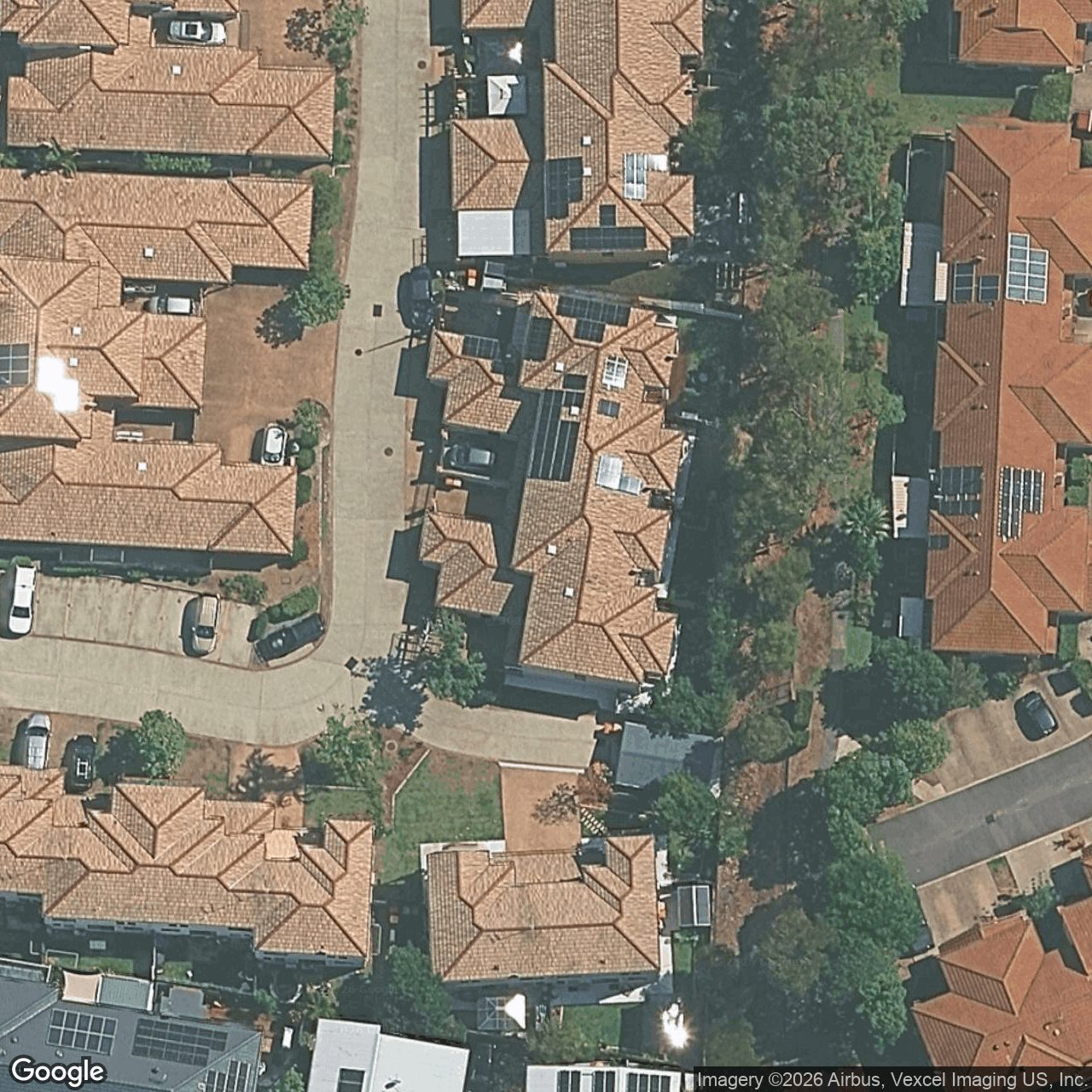 Aerial view of 57/302 Christine Avenue, Varsity Lakes QLD 4227