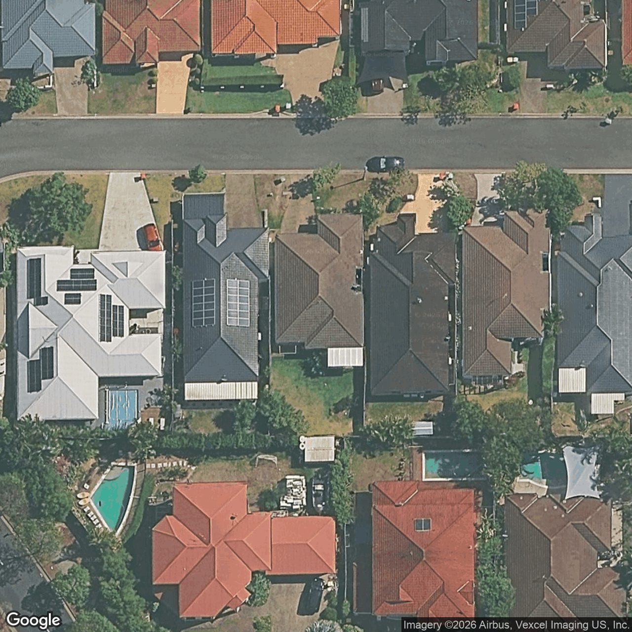 Aerial view of 18 Windemere Crescent, Varsity Lakes QLD 4227