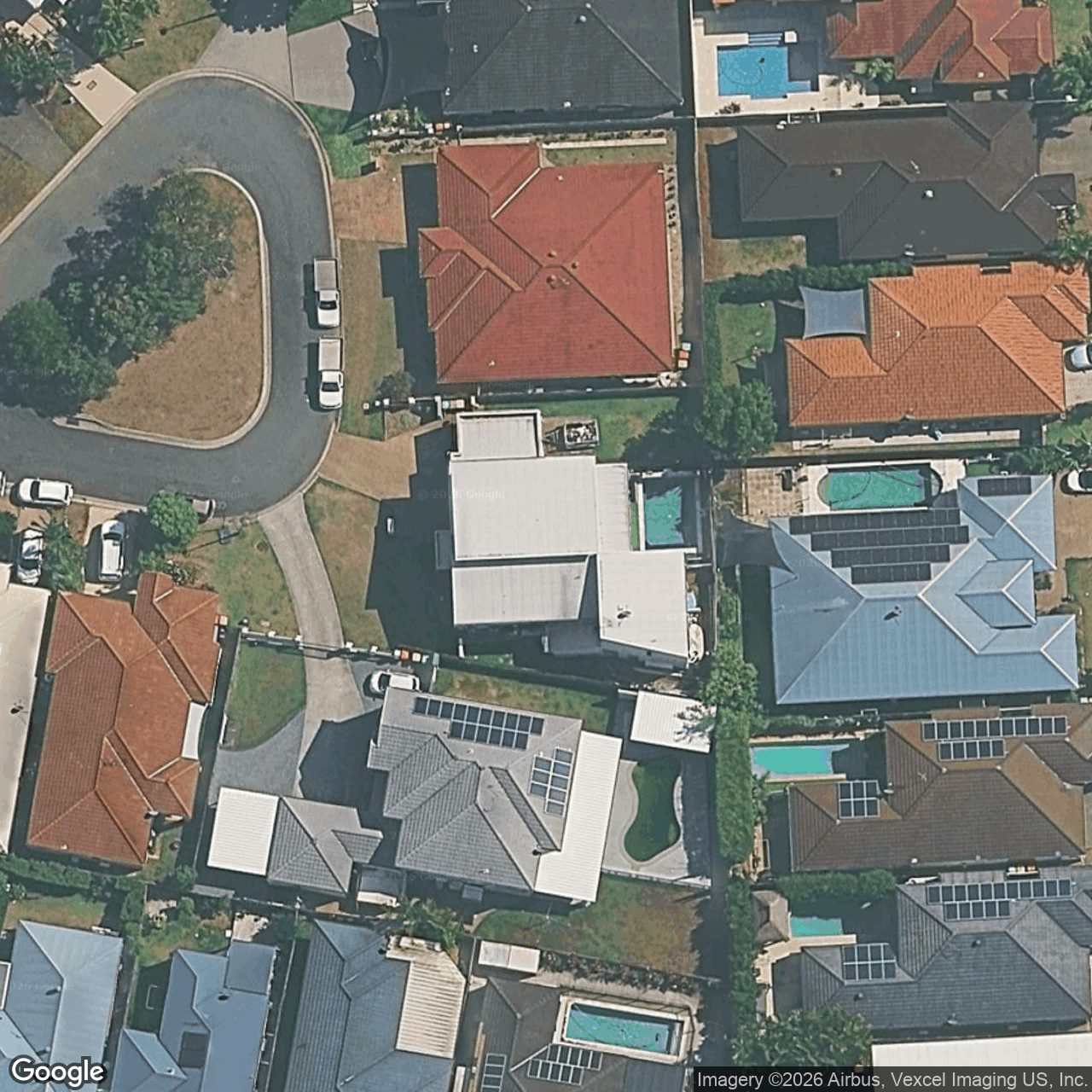 Aerial view of 37 Majorca Crescent, Varsity Lakes QLD 4227