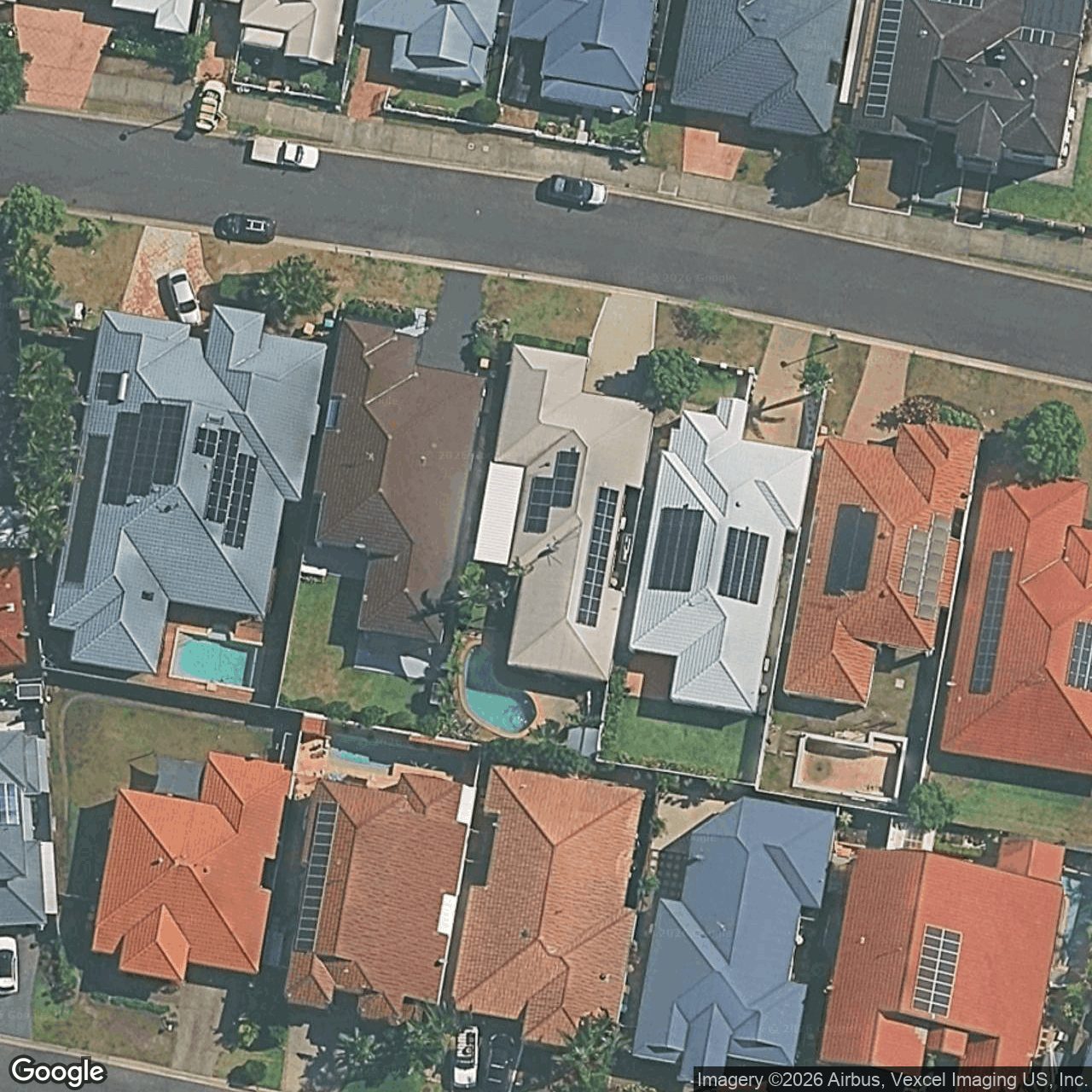 Aerial view of 10 Grenada Court, Varsity Lakes QLD 4227