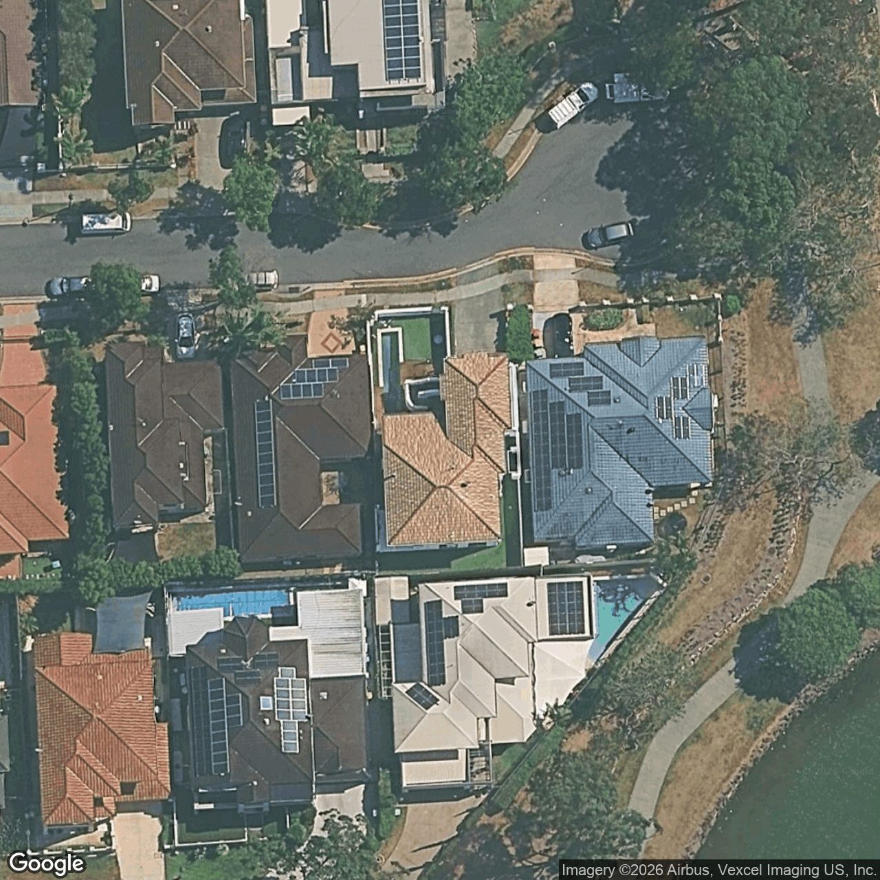 Aerial view of 15 Avellino Drive, Varsity Lakes QLD 4227