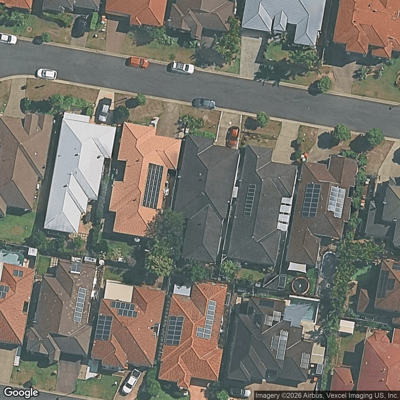 Aerial view of 8 Mindelo Drive, Varsity Lakes QLD 4227